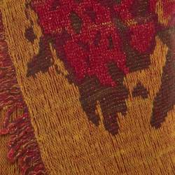 Pre Owned Kenzo Yellow Wool Sleeveless Sweater Vest M 