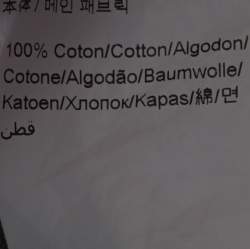 Pre Owned Kenzo Grey Printed Sleeve Cotton T Shirt M