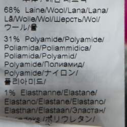 Pre Owned Kenzo Multicolor Mixed Texture Knit Dress L