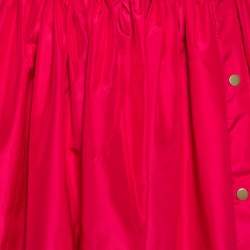 مملوكة مسبقًا تنورة كينزو متوسطة مزيج حرير تفتا وردي مقاس صغير (سمول)