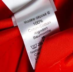 مملوكة مسبقًا Kenzo Coral Red Cotton Sleeve Less Top M