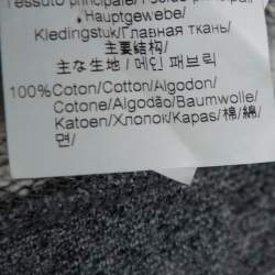 Pre Owned سويتر كينزو رقبة مستديرة مطرز نمر قطن رصاصي مقاس صغير (سمول)