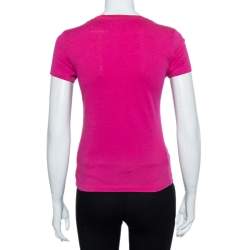 مملوكة مسبقًا Kenzo Two Tone Tiger Printed Cotton Crewneck T-Shirt S