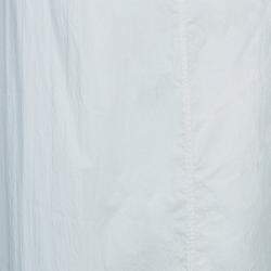 Pre Owned Kenzo Cream Cotton A-Line Maxi Skirt M
