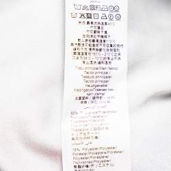 Pre Owned Kenzo Black Polka Dot Tulle Tiger Embroidered Contrast Trim Crewneck Sweatshirt L