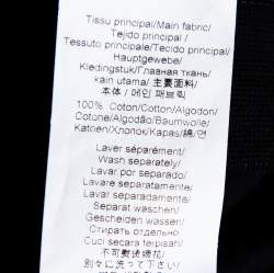 Pre Owned Kenzo Black Eye Embroidered Cotton Sweatshirt L