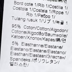 مملوكة مسبقًا Kenzo Black Logo Printed Knit Joggers S