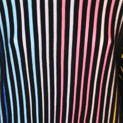 Pre Owned Kenzo Multicolor Rib Knit Tunic L