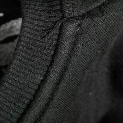 Pre Owned Kenzo Black Cotton Tiger Embroidered Long Sleeve Jumper S