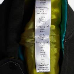 مملوكة مسبقًا Kenzo Military Green Embroidered Embellished Wool Cape Jacket S