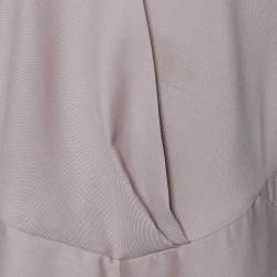 Kenzo Pink Wool & Silk Cut-Out Back Detail Jumpsuit XL