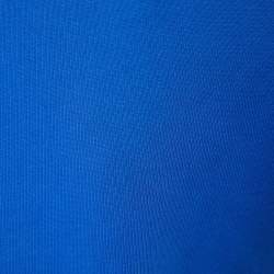 Pre Owned Kenzo Blue Eye Embroidered Cotton Crew Neck Sweatshirt L