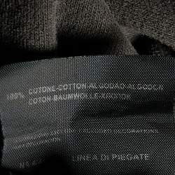 Pre Owned Kenzo Military Green Tiger Embroidered Cotton Crewneck Sweatshirt XXL