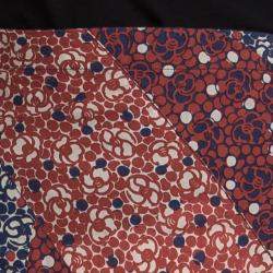 Pre Owned Kenzo Multicolor Printed Cotton Asymmetric Paneled Skirt S