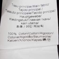 Pre Owned Kenzo Deep Purple Cotton Tiger Motif Print T-Shirt M