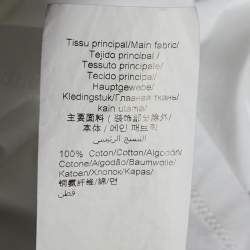 Pre Owned Kenzo White Tiger Print Cotton Crew Neck T-Shirt L