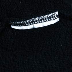 Pre Owned Kenzo Black Cotton Knit Jungle Embroidered Sweatshirt L