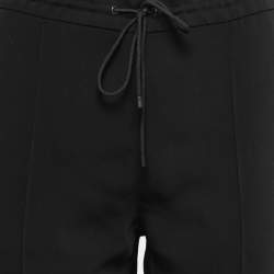 Pre Owned Kenzo Black Crepe Tailored Trousers S