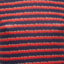 Pre Owned Kenzo Red/Navy Blue Striped Jersey T-shirt S
