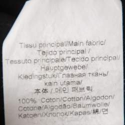 Pre Owned Kenzo Black Eye Print Cotton Crew Neck Half Sleeve T-Shirt XS