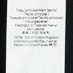 Pre Owned Kenzo Black Graphic Print Cotton Crew Neck Sweatshirt XS