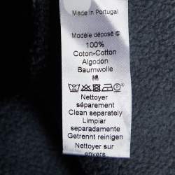 Pre Owned Kenzo Grey Tiger Embroidered Cotton Sweatshirt XL