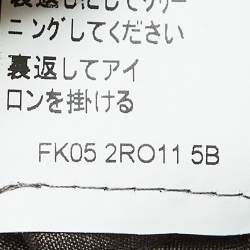 Pre Owned Kenzo Multicolor Tulip Print Silk Midi Dress M