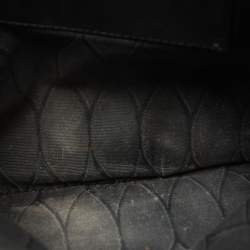 مملوكة مسبقًا Kenzo Black Fabric Tiger Print Flat Zip Pouch