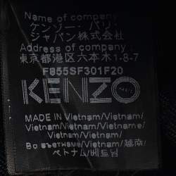 Pre Owned Kenzo Navy Blue Nylon Mini Kampus Tiger Backpack