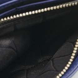 Kenzo Blue Faux Leather Kalifornia Wallet On Chain