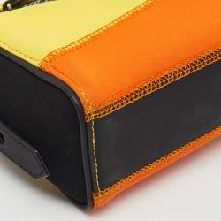 Pre Owned Kenzo Multicolor Canvas and Leather Kalifornia Shoulder Bag