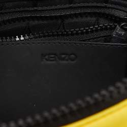 Pre Owned Kenzo Multicolor Canvas and Leather Kalifornia Shoulder Bag