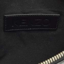 مملوكة مسبقًا حقيبة صغيرة كنزو كاليفورنيا جلد أحمر سكارلت