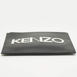 مملوكة مسبقًا حقيبة صغيرة كنزو كاليفورنيا جلد أحمر سكارلت