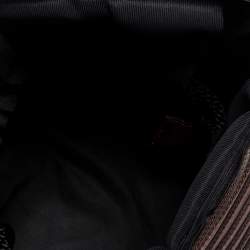 Pre Owned Kenzo Brown Fabric Bucket Bag