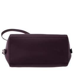 Pre Owned Kenzo Dark Burgundy Leather Kalifornia Mini Tote