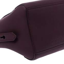 Pre Owned Kenzo Dark Burgundy Leather Kalifornia Mini Tote