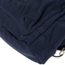 Pre Owned Kenzo Blue Nylon Mini Kampus Tiger Backpack