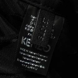 Pre Owned Kenzo Blue Nylon Mini Kampus Tiger Backpack