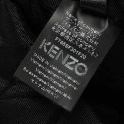 Pre Owned Kenzo Blue Nylon Mini Kampus Tiger Backpack