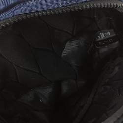 Pre Owned Kenzo Blue Nylon Mini Kampus Tiger Backpack