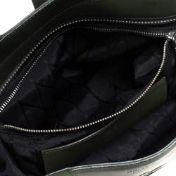 Pre Owned Kenzo Green Leather Kalifornia Tote