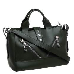 Pre Owned Kenzo Green Leather Kalifornia Tote