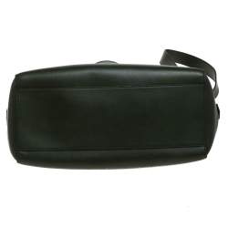 Pre Owned Kenzo Green Leather Kalifornia Tote