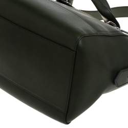 Pre Owned Kenzo Green Leather Kalifornia Tote