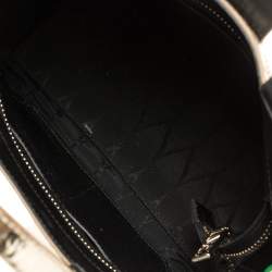Kenzo Metallic Gold Crinkled Leather Mini Kalifornia Tote