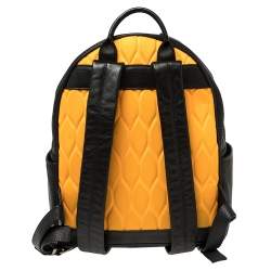 Kenzo Multicolor Leather and Neoprene Kombo Backpack