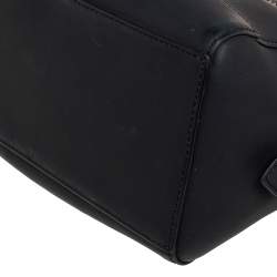 Pre Owned Kenzo Black Marine Leather Mini Kalifornia Tote