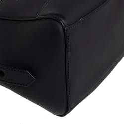 Pre Owned Kenzo Black Marine Leather Mini Kalifornia Tote