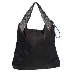 Pre Owned Kenzo Black Nylon Champ Tote